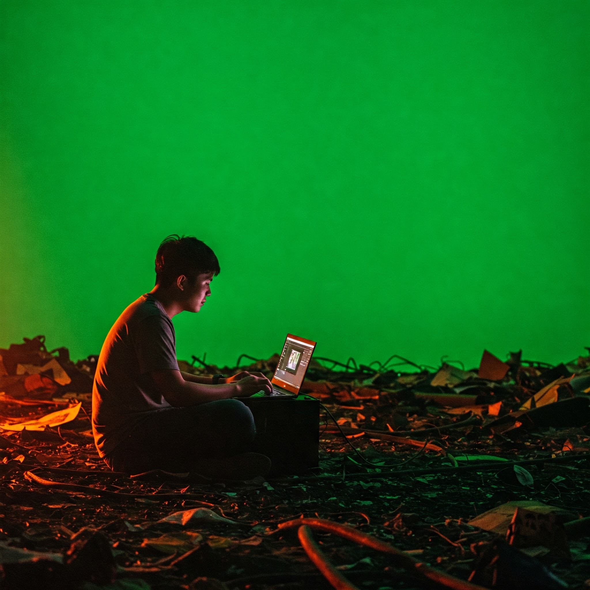 photo of Working Amidst Simulated Chaos